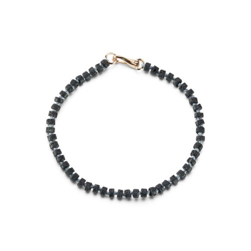 Walters Faith 'Garnett' Collection 18Kt Rose Gold Lava Bead Bracelet