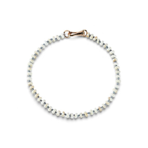 Walters Faith 'Garnett' Collection 18Kt Rose Gold And White Turquoise Bead Bracelet