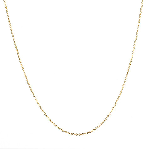 Syna 18K Yellow Gold Cable Chain