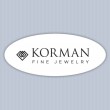 Korman Signature Platinum East West Pear Shape Gia Diamond Prong Set Tennis Bracelet 7