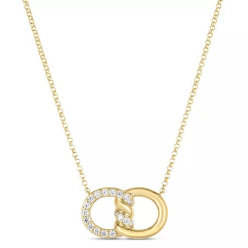 Roberto Coin 18kt Yellow Gold Cialoma Necklace