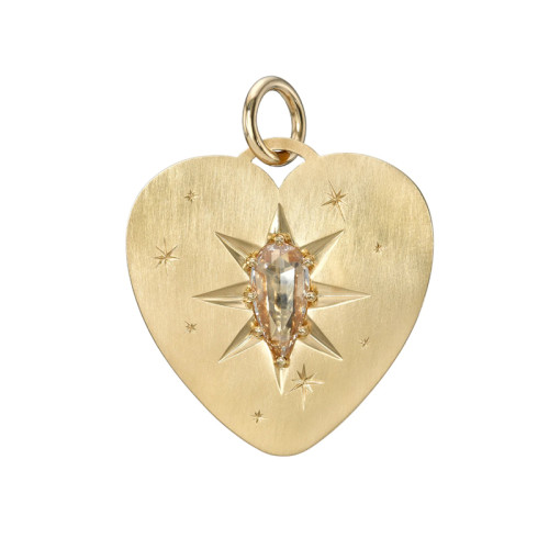 Single Stone 18kt Yellow Gold and Marquise Diamond Pendant