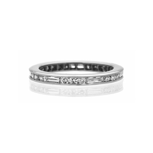 Sethi Couture 18kt White Gold and Diamond Naomi Eternity Band