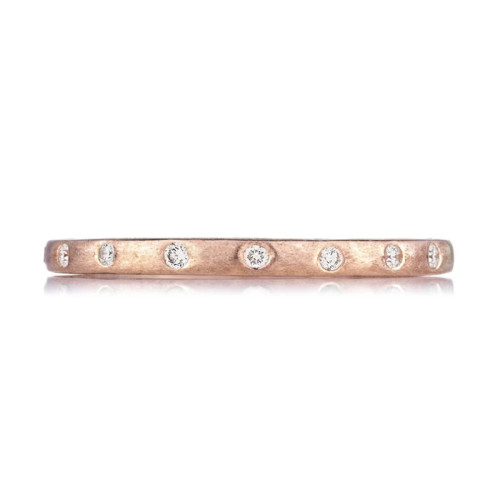 Sethi Couture 18kt Rose Gold and Diamond Dunes Band