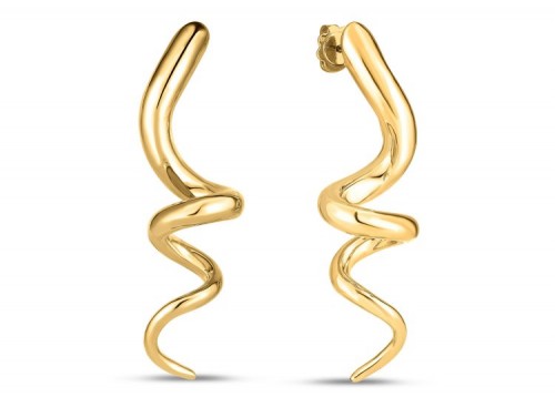 Roberto Coin Spiral Spin Earrings