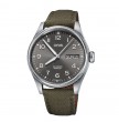 Oris Big Crown Propilot Big Day Date Automatic 44.0 MM StainlessSteel Case and Olive Canvas Strap