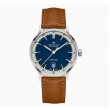 Hamilton Intramatic 40mm Stainless Steel Blue Dial Brown Leather Strap