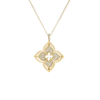 Roberto Coin 18kt Yellow Gold and Diamond Venetian Princess Diamond Pendant Necklace