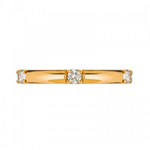 Sethi Couture 18kt Rose Gold and Diamond Luna Band