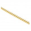 Viltier 18kt Yellow Gold and Diamond Clique Tennie Bracelet