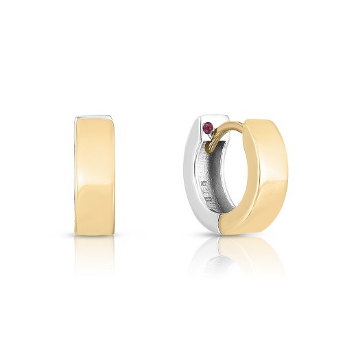 Roberto Coin Two Tone 18k White and Yellow Gold