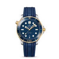 Seamaster Diver 300M Omega Co-Axial Master Chronometer 42 mm Blue