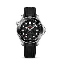 Seamaster Diver 300M Omega Co-Axial Master Chronometer 42 mm Black Dial