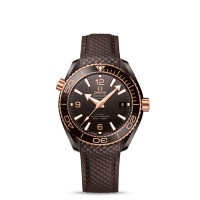 Seamaster Planet Ocean 600M Omega Co-Axial Master Chronometer 39.5 mm Brown Ceramic