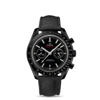 Speedmaster Moonwatch Omega Co-Axial Chronograph 44.25 mm Black Dial