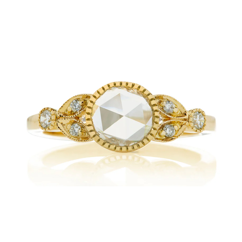 Sethi Couture 18kt Yellow Gold and Diamond Evelyne Ring