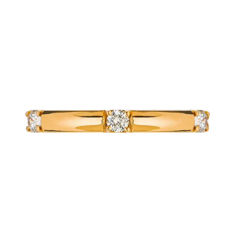 Sethi Couture 18kt Rose Gold and Diamond Luna Band